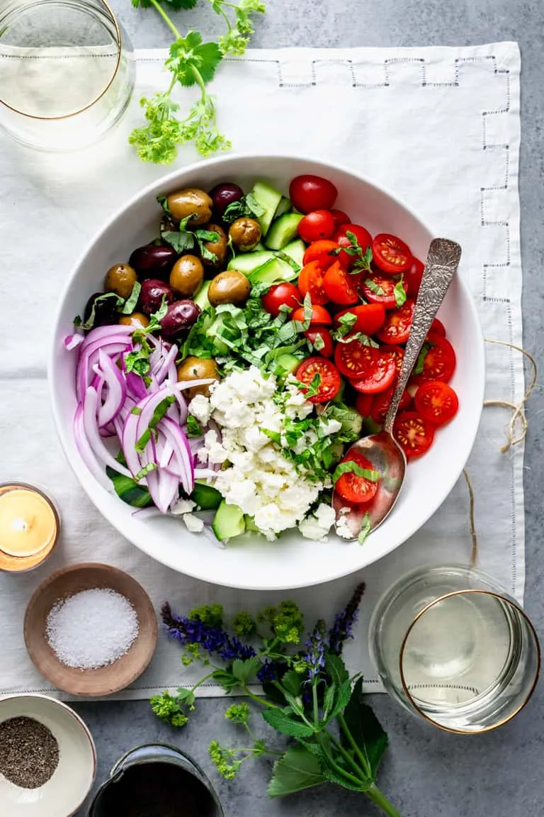 Greek Cucumber Salad